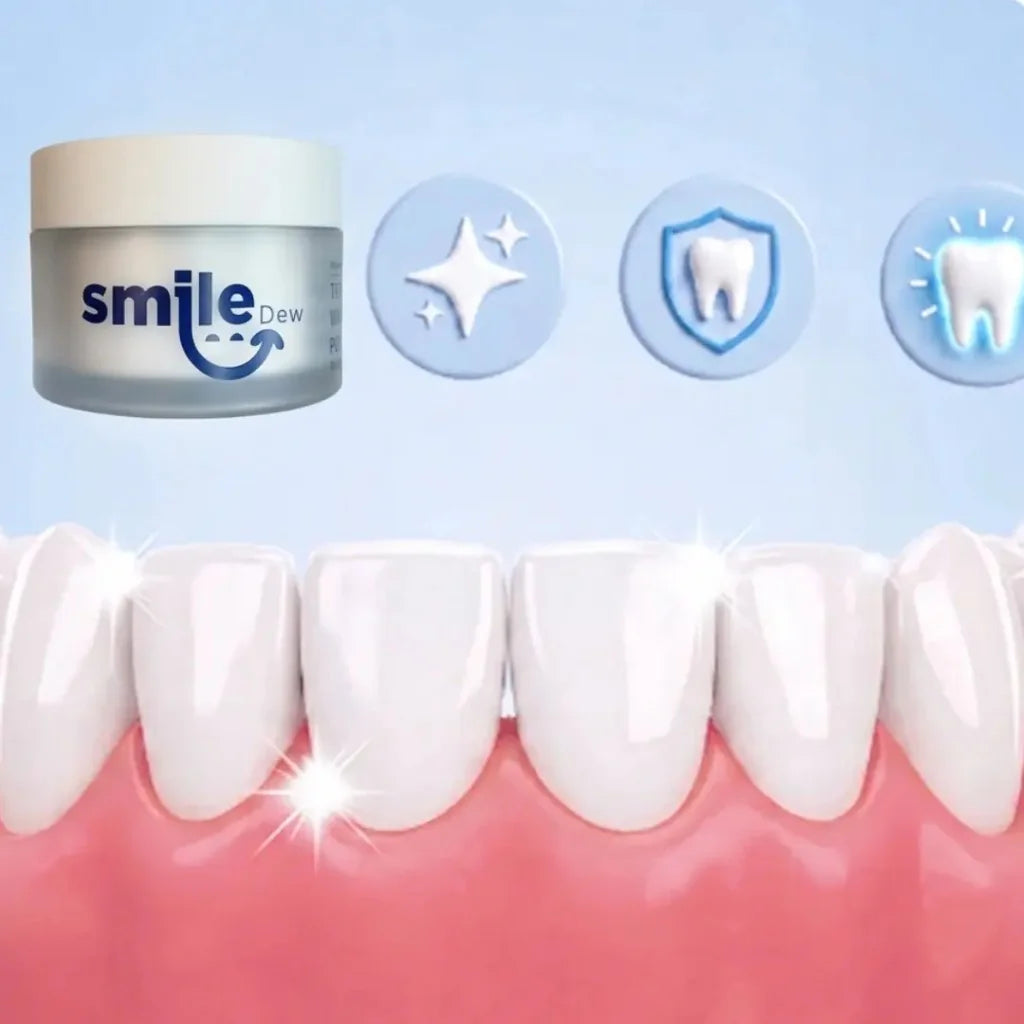 Illustration of a brighter smile; results vary and are not guaranteed